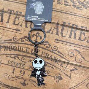 Disney Black and White Jack Skellington Key Holder